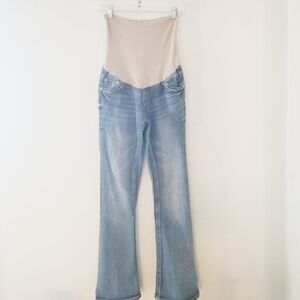 Adigo Blue maternity pants size medium